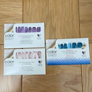 Color Street Nail Polish and Pedicure Strips